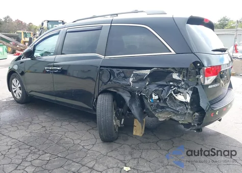 2016 Honda Odyssey Ex-L из США, поврежденный, VIN 5FNRL5H63GB071130